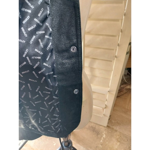 Vintage Bradley Bayou Jacket Womens M Soft Suede Leather Long Lines Chic Classy - Picture 10 of 10